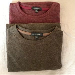 Banana Republic L/S Tee, size M, EUC, bundle of 2